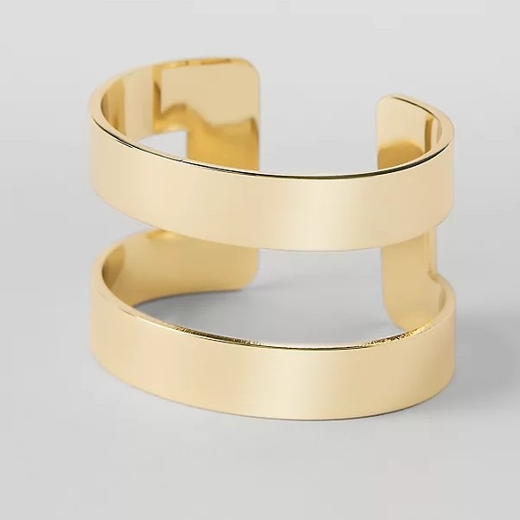 NWT Ann Taylor Double Cuff Bracelet - Picture 1 of 3